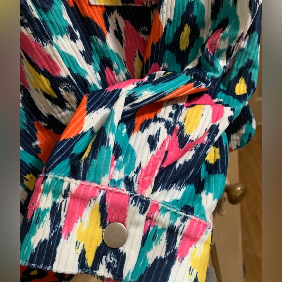 Rhinestone corduroy jacket - Picture 4 of 7